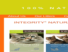 Tablet Screenshot of integritylitter.com